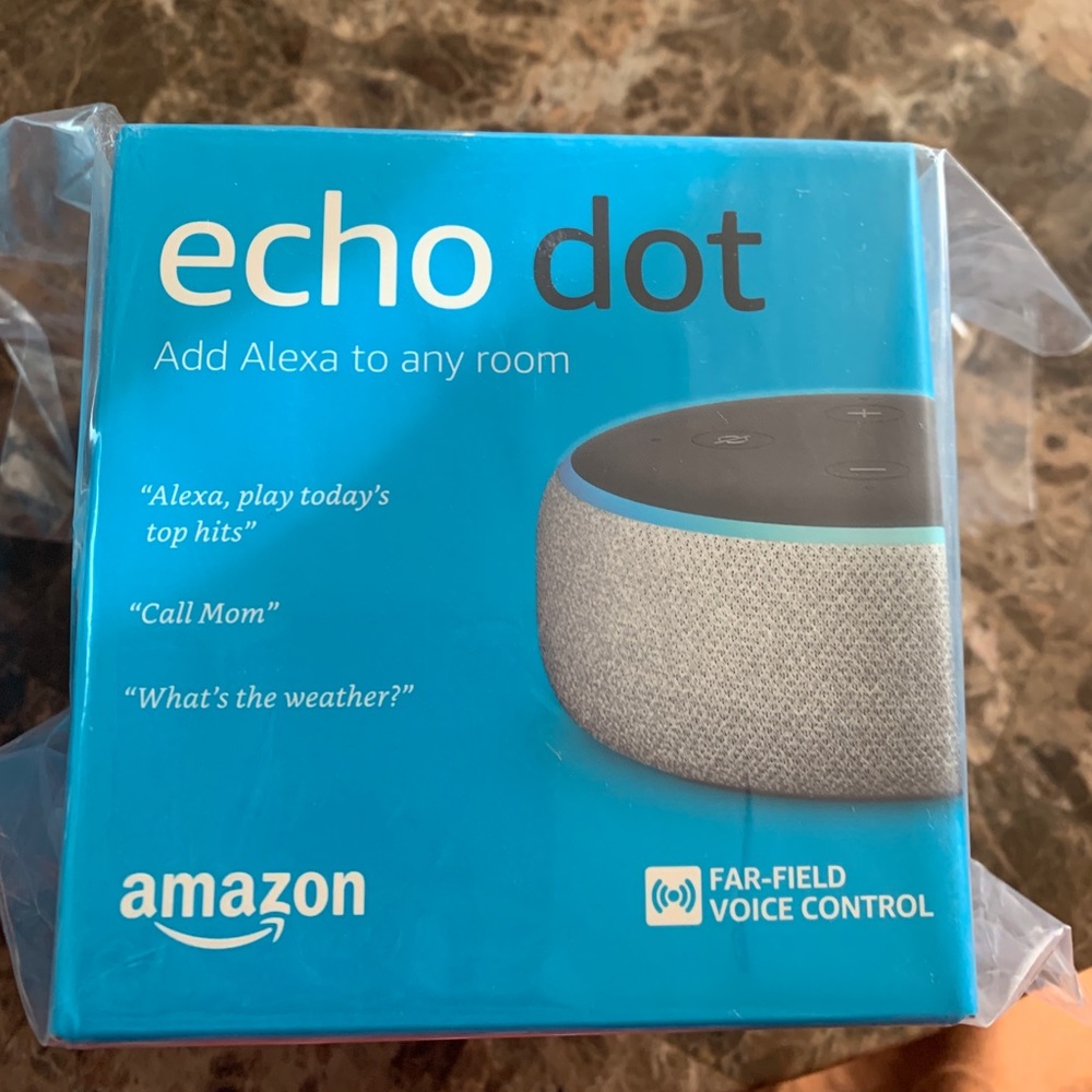 AMAZON ECHO DOT 3RD GENERATION WITH ALEXA